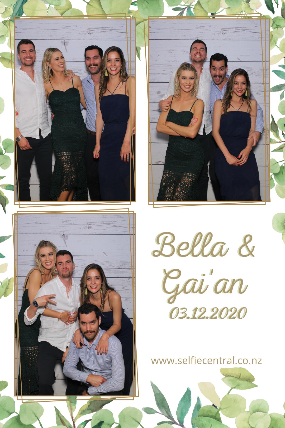 Bella & Gai'an's wedding | View more photos from the event at gallery.photobooth.co.nz/u/SelfieCentral/Bella-Gaians-wedding